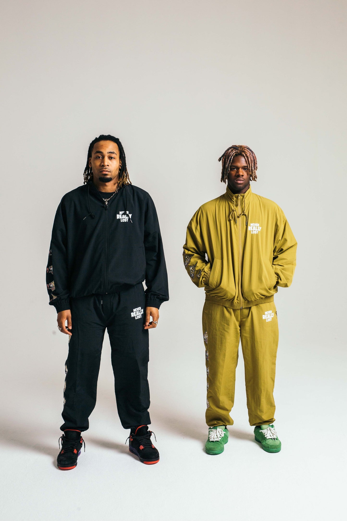 Never Really Lost Mustard Tracksuit Bottom