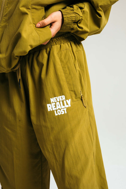 Never Really Lost Mustard Tracksuit Bottom