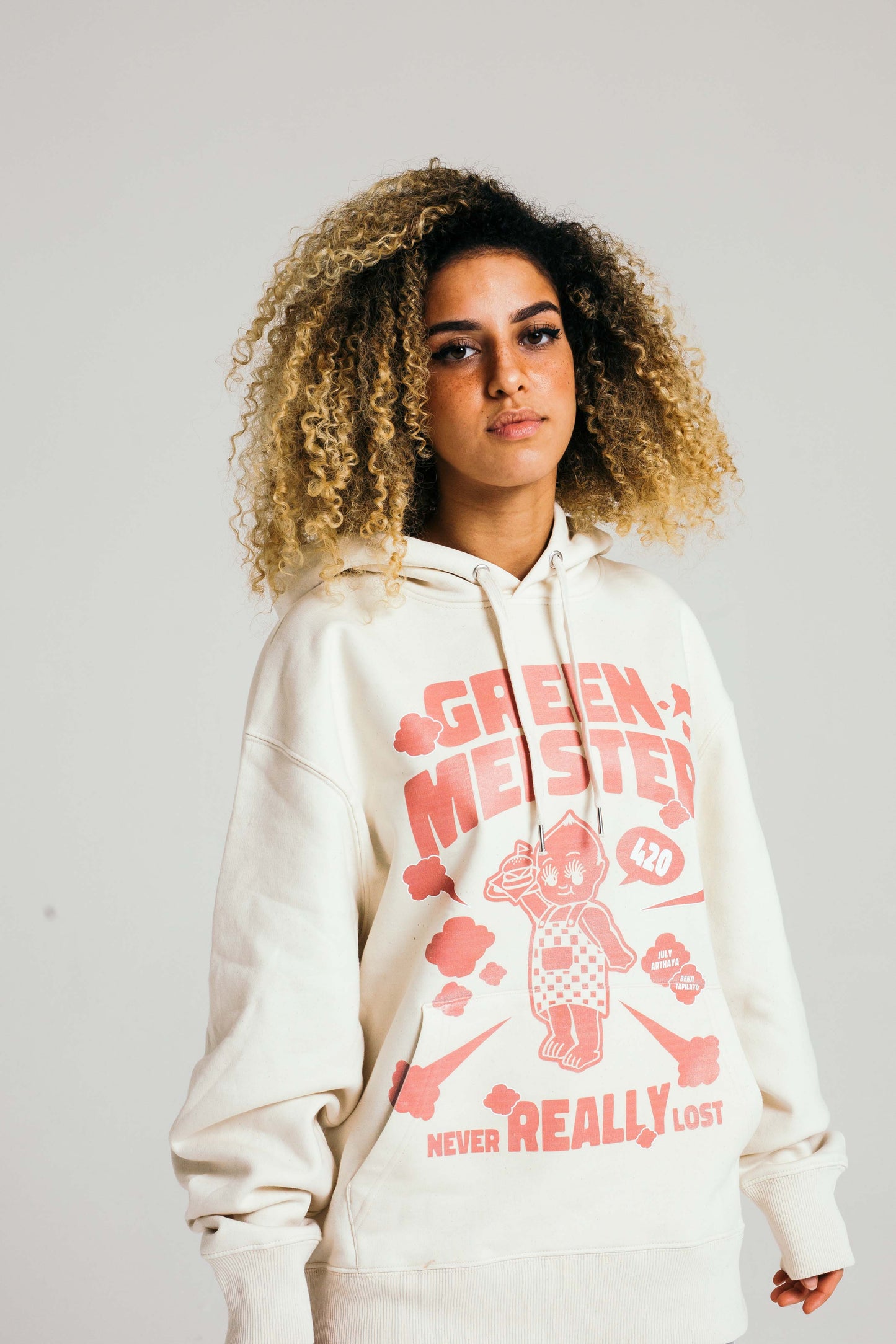 Never Really Lost Off White Big Boy Hoodie