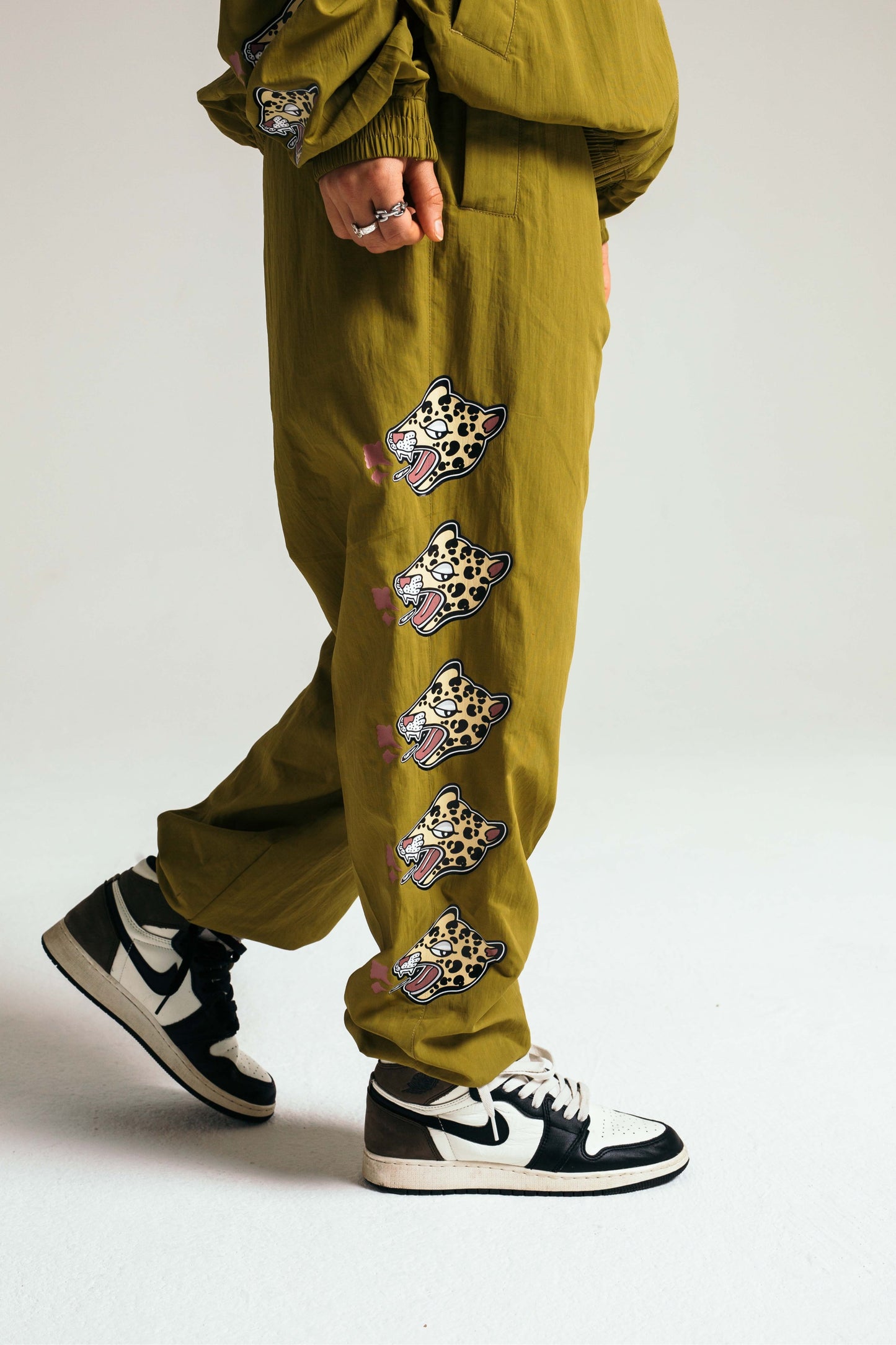 Never Really Lost Mustard Tracksuit Bottom