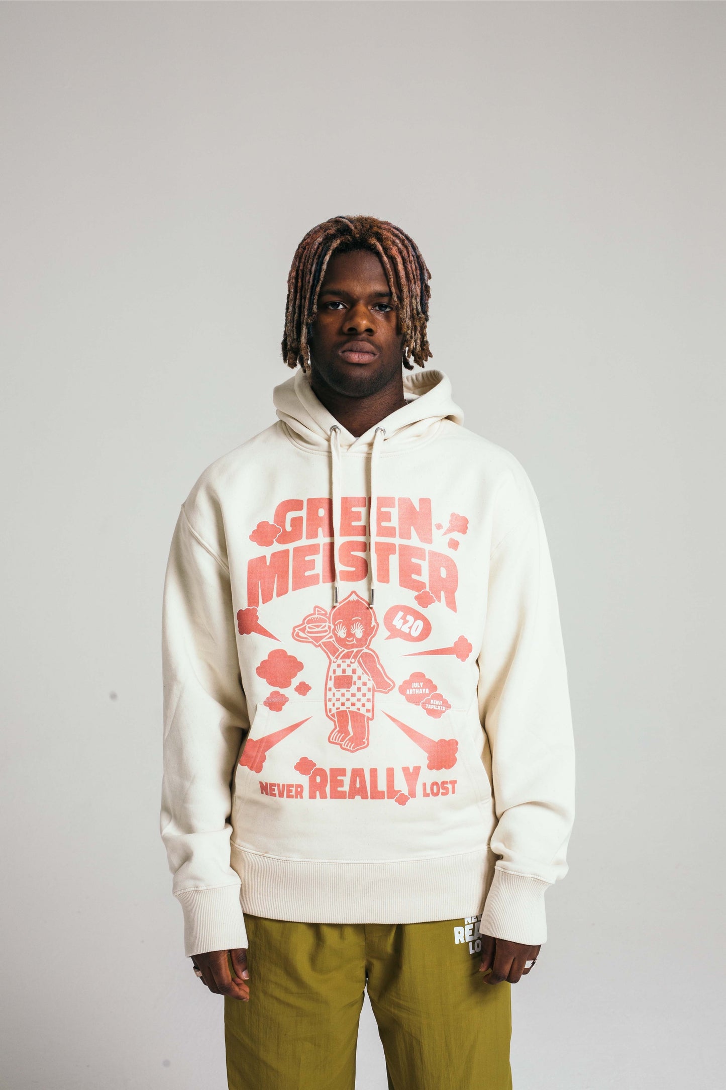 Never Really Lost Off White Big Boy Hoodie