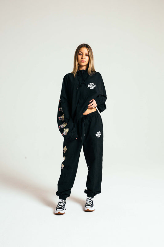 Never Really Lost Black Tracksuit