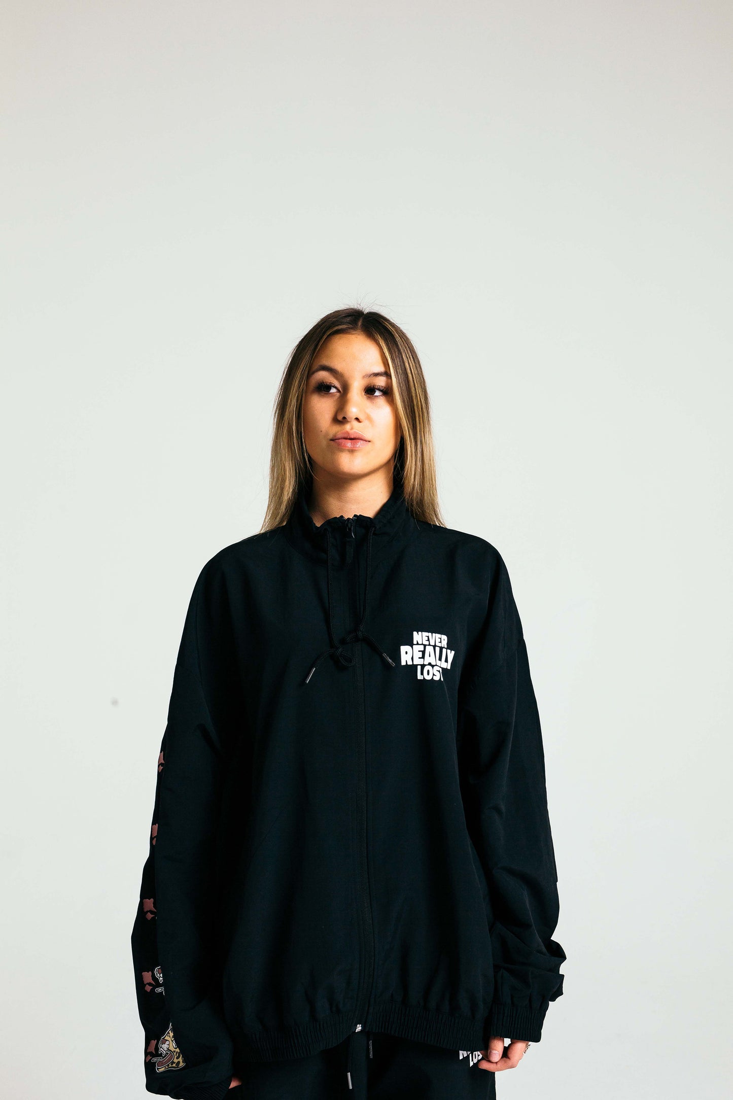 Never Really Lost Black Tracksuit